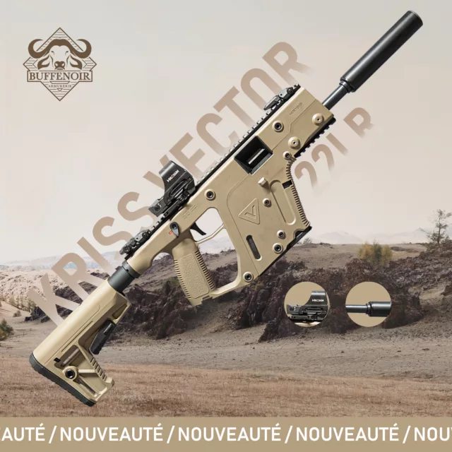 Nouveauté !⚡️

L’iconique Kriss Vector en calibre 22LR est disponible au sein de l'armurerie ! Équipé d'un modérateur de son et d'un viseur holographique, plus de place à l'erreur. Ce calibre économique est parfait pour chaque session, découvrez une nouvelle manière de s'entraîner et s'amuser sans se ruiner 🎯

Uniquement sur commande ! 📍

#instaguns #gunsofinstagram #gunsdaily #armes #tir  #22lr  #armurerie #krissusa